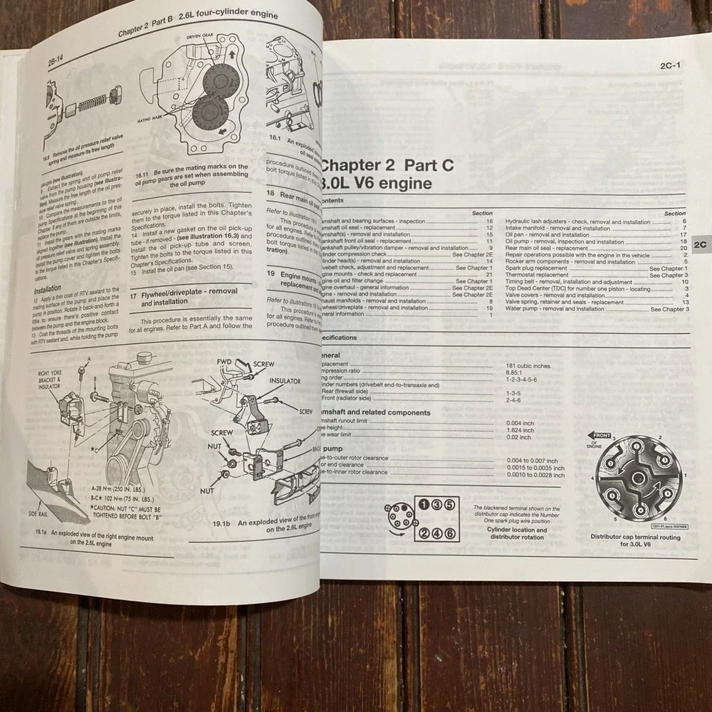 Haynes Repair Manual 1231 Dodge Caravan Voyager Town‎ & Country Repair 1984-1995